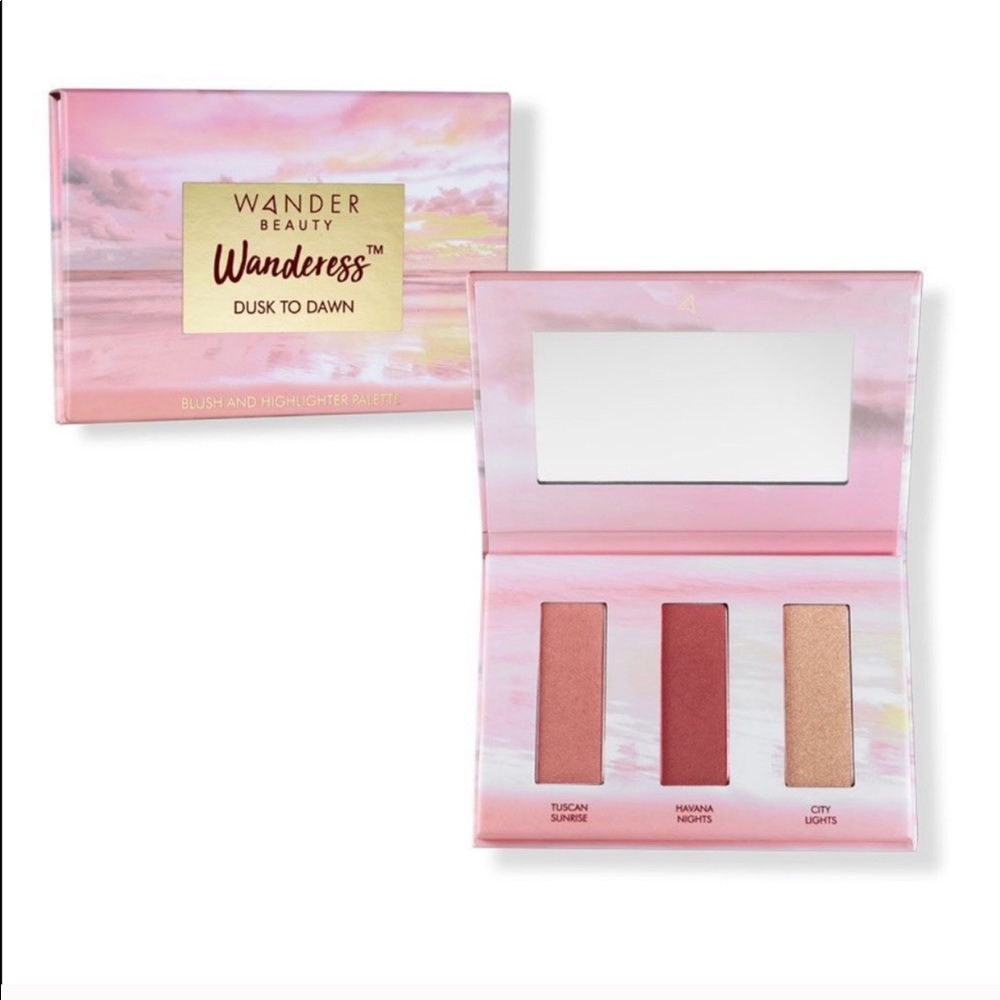 Wander Beauty Blush & Highlighter Palette